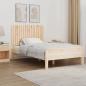 Preview: ARDEBO.de - Wand-Kopfteil 108x3x60 cm Massivholz Kiefer