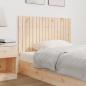 Preview: Wand-Kopfteil 108x3x60 cm Massivholz Kiefer