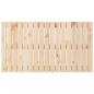 Preview: Wand-Kopfteil 108x3x60 cm Massivholz Kiefer