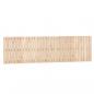Preview: Wand-Kopfteil 204x3x60 cm Massivholz Kiefer