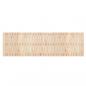 Preview: Wand-Kopfteil 204x3x60 cm Massivholz Kiefer
