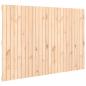 Preview: Wand-Kopfteil 166x3x110 cm Massivholz Kiefer