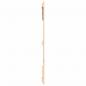 Preview: Wand-Kopfteil 166x3x110 cm Massivholz Kiefer