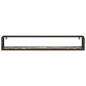 Preview: Wandregale 2 Stk. 110x17x17 cm Altholz Massiv und Eisen