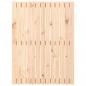 Preview: Wand-Kopfteil 82,5x3x110 cm Massivholz Kiefer