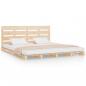 Preview: Massivholzbett ohne Matratze 135x190 cm Kiefernholz
