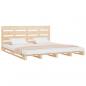 Preview: Massivholzbett ohne Matratze 135x190 cm Kiefernholz