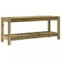 Preview: Gartenbank 108x35x45 cm Imprägniertes Kiefernholz