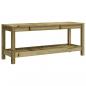 Preview: Gartenbank 108x35x45 cm Imprägniertes Kiefernholz