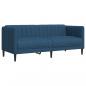 Preview: Sofa 2-Sitzer Blau Stoff