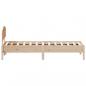 Preview: Massivholzbett ohne Matratze 90x200 Kiefernholz