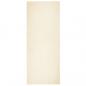 Preview: Teppich HUARTE Kurzflor Weich und Waschbar Creme 80x200 cm