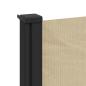 Preview: Seitenmarkise Ausziehbar Beige 100x300 cm