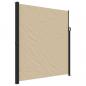 Preview: Seitenmarkise Ausziehbar Beige 220x300 cm