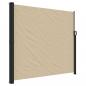 Preview: Seitenmarkise Ausziehbar Beige 180x500 cm