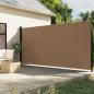 Preview: ARDEBO.de - Seitenmarkise Ausziehbar Taupe 220x500 cm