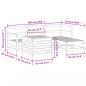 Preview: 5-tlg. Garten-Sofagarnitur Massivholz Kiefer
