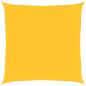 Preview: Sonnensegel 160 g/m² Quadratisch Gelb 7x7 m HDPE