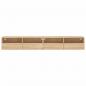 Preview: TV-Wandschränke 2 Stk. Sonoma-Eiche 100x30x30 cm Holzwerkstoff