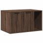 Preview: Katzenklo Eichen-Optik 80x50x45 cm Holzwerkstoff