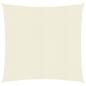 Preview: ARDEBO.de - Sonnensegel 160 g/m² Creme 6x6 m HDPE