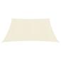 Preview: Sonnensegel 160 g/m² Creme 6x6 m HDPE