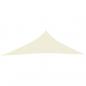 Preview: Sonnensegel 160 g/m² Creme 4x5x6,8 m HDPE