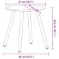 Preview: Gartenstuhl-Set 3-tlg. Schwarz und Gelb Poly Rattan