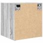 Preview: Wand-Nachttische 2 Stk. Grau Sonoma 38x34x40 cm