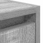 Preview: Wand-Nachttische 2 Stk. Grau Sonoma 38x34x40 cm