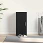 Preview: Schuhschrank Schwarz Eichen-Optik 32x35x70 cm Holzwerkstoff
