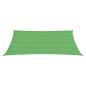 Preview: Sonnensegel 160 g/m² Hellgrün 2,5x4 m HDPE