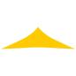 Preview: Sonnensegel 160 g/m² Gelb 3x4x5 m HDPE