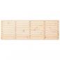 Preview: Wand-Kopfteil 166x3x63 cm Massivholz Kiefer