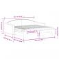 Preview: Tagesbett Ausziehbar mit Matratzen Dunkelgrau 90x190 cm Stoff