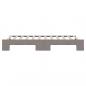 Preview: Tagesbett Ausziehbar Taupe 90x200 cm Stoff