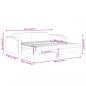 Preview: Tagesbett Ausziehbar mit Matratzen Creme 100x200 cm Stoff