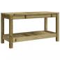 Preview: Gartenbank 82,5x35x45 cm Imprägniertes Kiefernholz