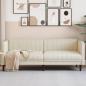 Preview: ARDEBO.de - 3-Sitzer-Sofa Leinen