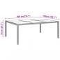 Preview: 11-tlg. Garten-Essgruppe Poly Rattan Braun