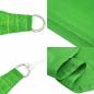 Preview: Sonnensegel 160 g/m² Trapezform Hellgrün 4/5x4 m HDPE