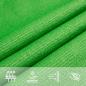 Preview: Sonnensegel 160 g/m² Trapezform Hellgrün 4/5x4 m HDPE