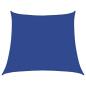 Preview: Sonnensegel 160 g/m² Trapezform Blau 4/5x4 m HDPE