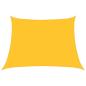Preview: Sonnensegel 160 g/m² Trapezform Gelb 4/5x3 m HDPE