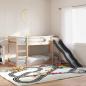 Preview: Etagenbett mit Rutsche und Leiter 90x200 cm Massivholz Kiefer