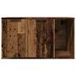 Preview: Katzenklo Altholz-Optik 80x50x45 cm Holzwerkstoff