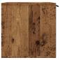 Preview: Katzenklo Altholz-Optik 80x50x45 cm Holzwerkstoff