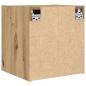 Preview: Wand-Nachttisch Artisan-Eiche 38x34x40 cm