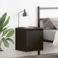 Preview: ARDEBO.de - Wand-Nachttische 2 Stk. Schwarz 38x34x40 cm