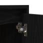 Preview: Wand-Nachttische 2 Stk. Schwarz 38x34x40 cm